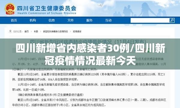 四川新增省内感染者30例/四川新冠疫情情况最新今天 四川新增省内感染者30例/四川新冠疫情情况最新今天
