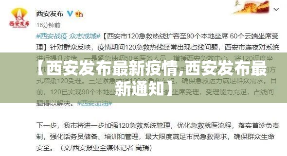 【西安发布最新疫情,西安发布最新通知】