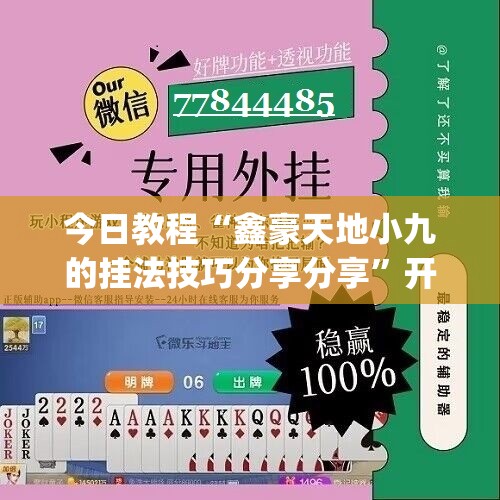 今日教程“鑫豪天地小九的挂法技巧分享分享	”开挂(透视)辅助教程