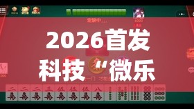 2026首发科技“微乐河北麻将容易胡牌的技巧”(辅助神器)开挂详细教程