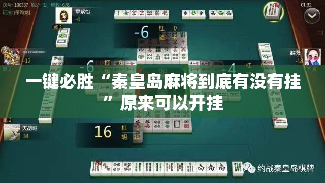 一键必胜“秦皇岛麻将到底有没有挂”原来可以开挂