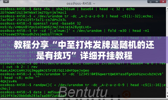 教程分享“中至打炸发牌是随机的还是有技巧”详细开挂教程