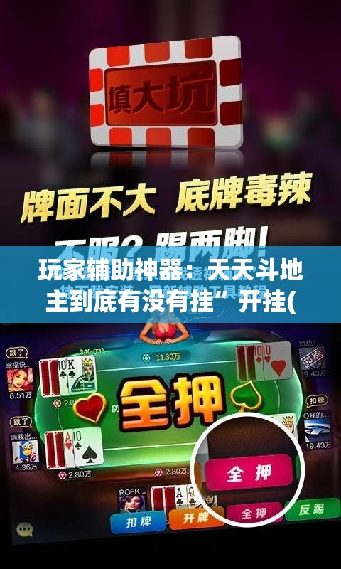 玩家辅助神器：天天斗地主到底有没有挂”开挂(透视)最新辅助详细