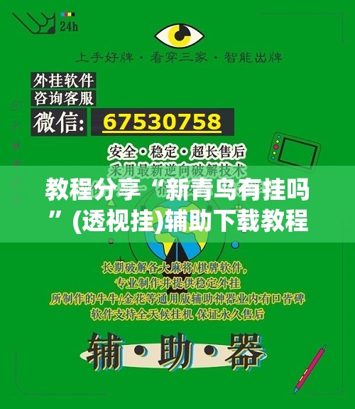 教程分享“新青鸟有挂吗”(透视挂)辅助下载教程