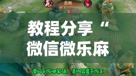 教程分享“微信微乐麻将有没有挂”开挂辅助脚本+详细开挂安装教程