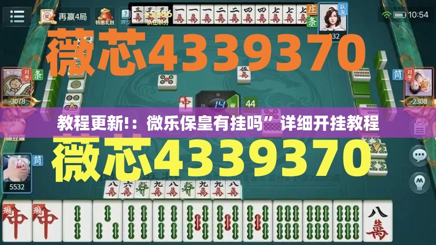 教程更新!：微乐保皇有挂吗”详细开挂教程