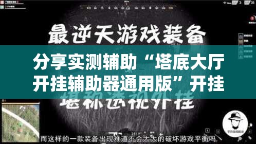 分享实测辅助“塔底大厅开挂辅助器通用版”开挂详细教程