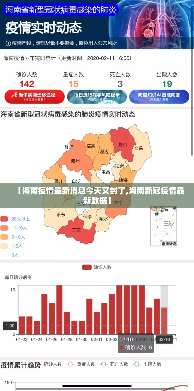 【海南疫情最新消息今天又封了,海南新冠疫情最新数据】
