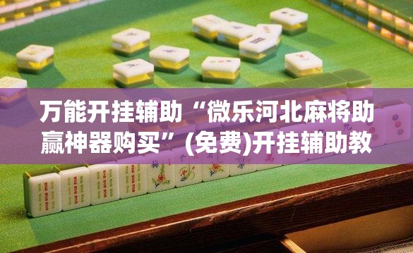 万能开挂辅助“微乐河北麻将助赢神器购买”(免费)开挂辅助教学(最新辅助开挂教程)