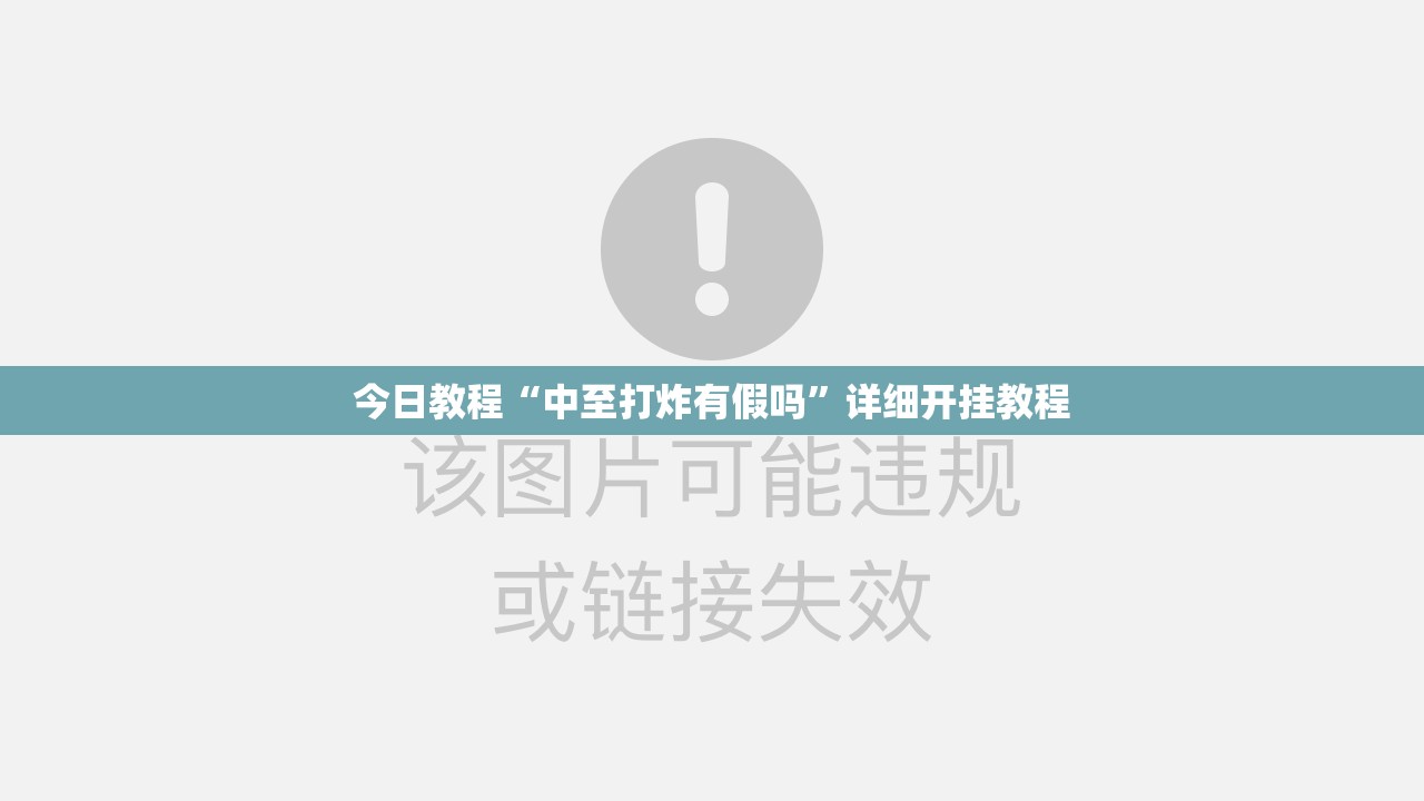 今日教程“中至打炸有假吗”详细开挂教程