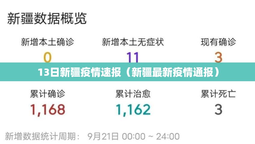 13日新疆疫情速报（新疆最新疫情通报）