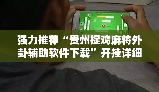 强力推荐“贵州捉鸡麻将外卦辅助软件下载”开挂详细教程