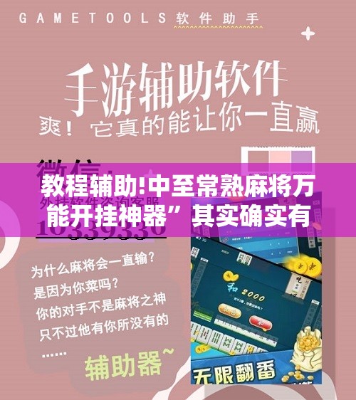 教程辅助!中至常熟麻将万能开挂神器	”其实确实有挂