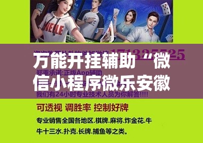 万能开挂辅助“微信小程序微乐安徽麻将怎么开挂”(辅助神器)开挂详细教程