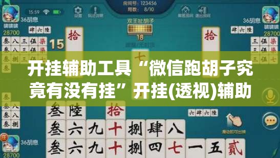 开挂辅助工具“微信跑胡子究竟有没有挂”开挂(透视)辅助神器