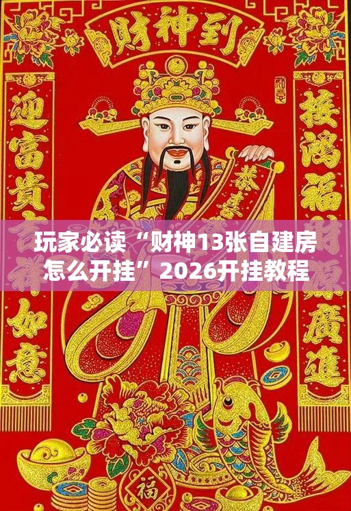 玩家必读“财神13张自建房怎么开挂	”2026开挂教程步骤