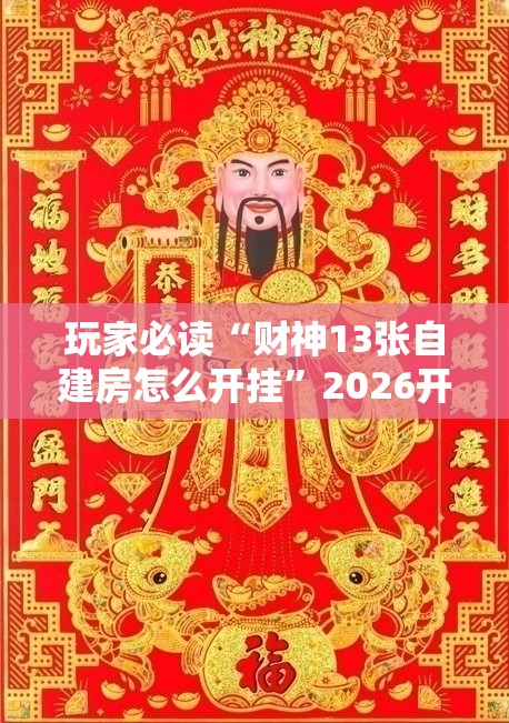 玩家必读“财神13张自建房怎么开挂”2026开挂教程步骤