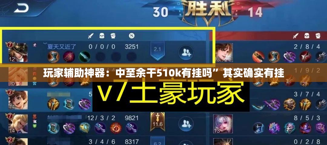 玩家辅助神器：中至余干510k有挂吗”其实确实有挂