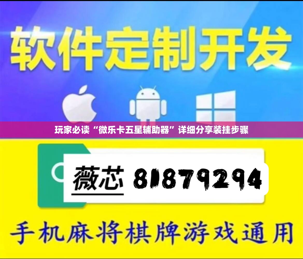 玩家必读“微乐卡五星辅助器”详细分享装挂步骤