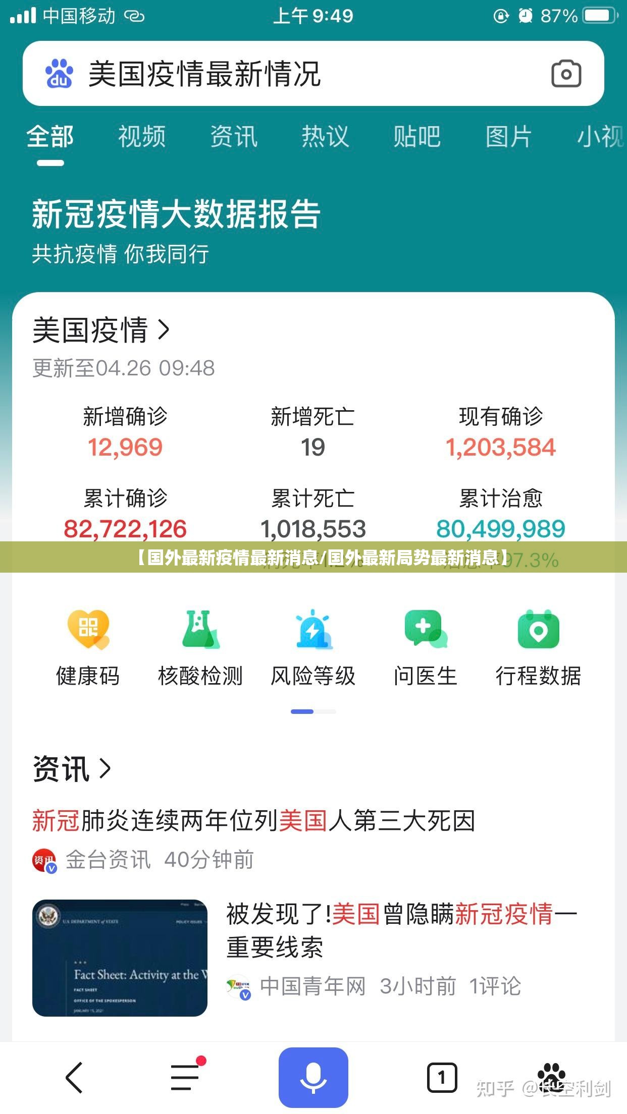 【国外最新疫情最新消息/国外最新局势最新消息】