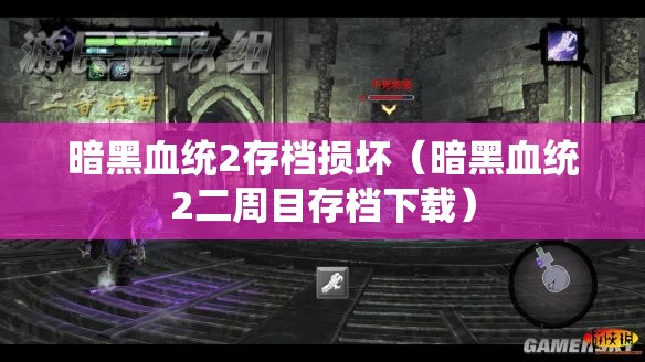 暗黑血统2存档损坏(暗黑血统2二周目存档下载) 暗黑血统2存档损坏(暗黑血统2二周目存档下载)