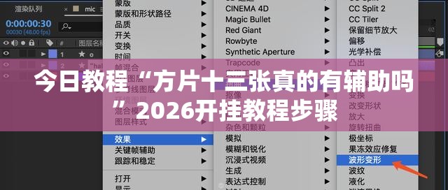 今日教程“方片十三张真的有辅助吗”2026开挂教程步骤