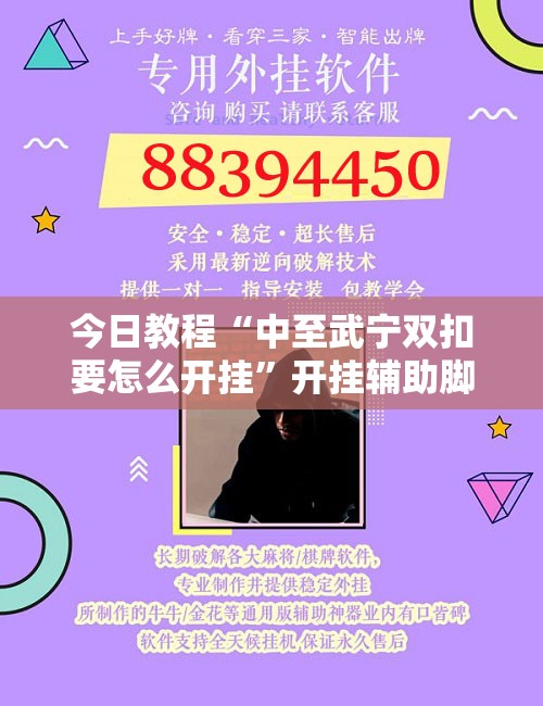 今日教程“中至武宁双扣要怎么开挂”开挂辅助脚本+详细开挂安装教程