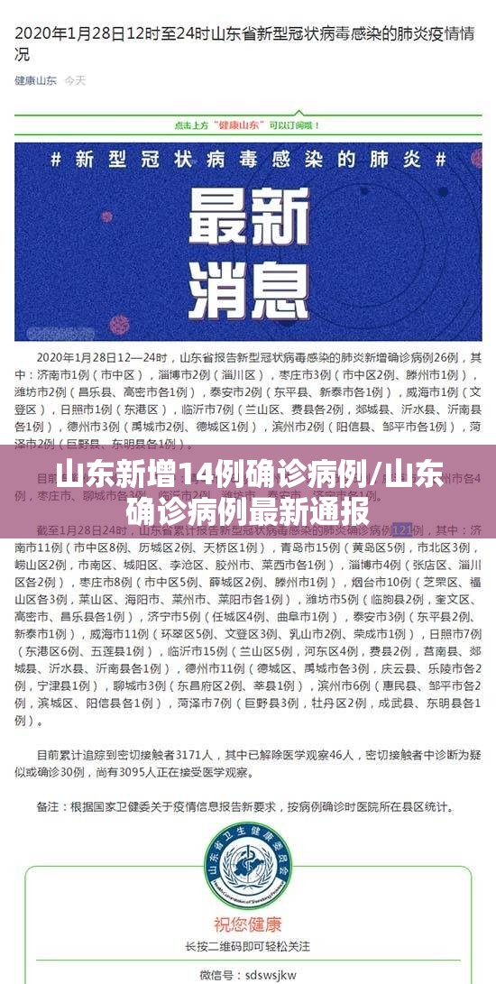 山东新增14例确诊病例/山东确诊病例最新通报