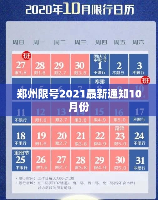 郑州限号2021最新通知10月份(郑州限号恢复时间预测) 郑州限号2021最新通知10月份(郑州限号恢复时间预测)