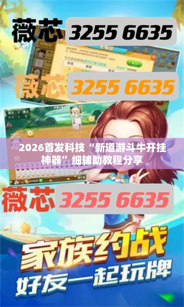 2026首发科技“新道游斗牛开挂神器”细辅助教程分享