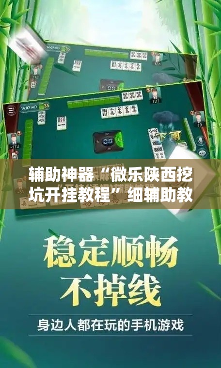 辅助神器“微乐陕西挖坑开挂教程”细辅助教程分享