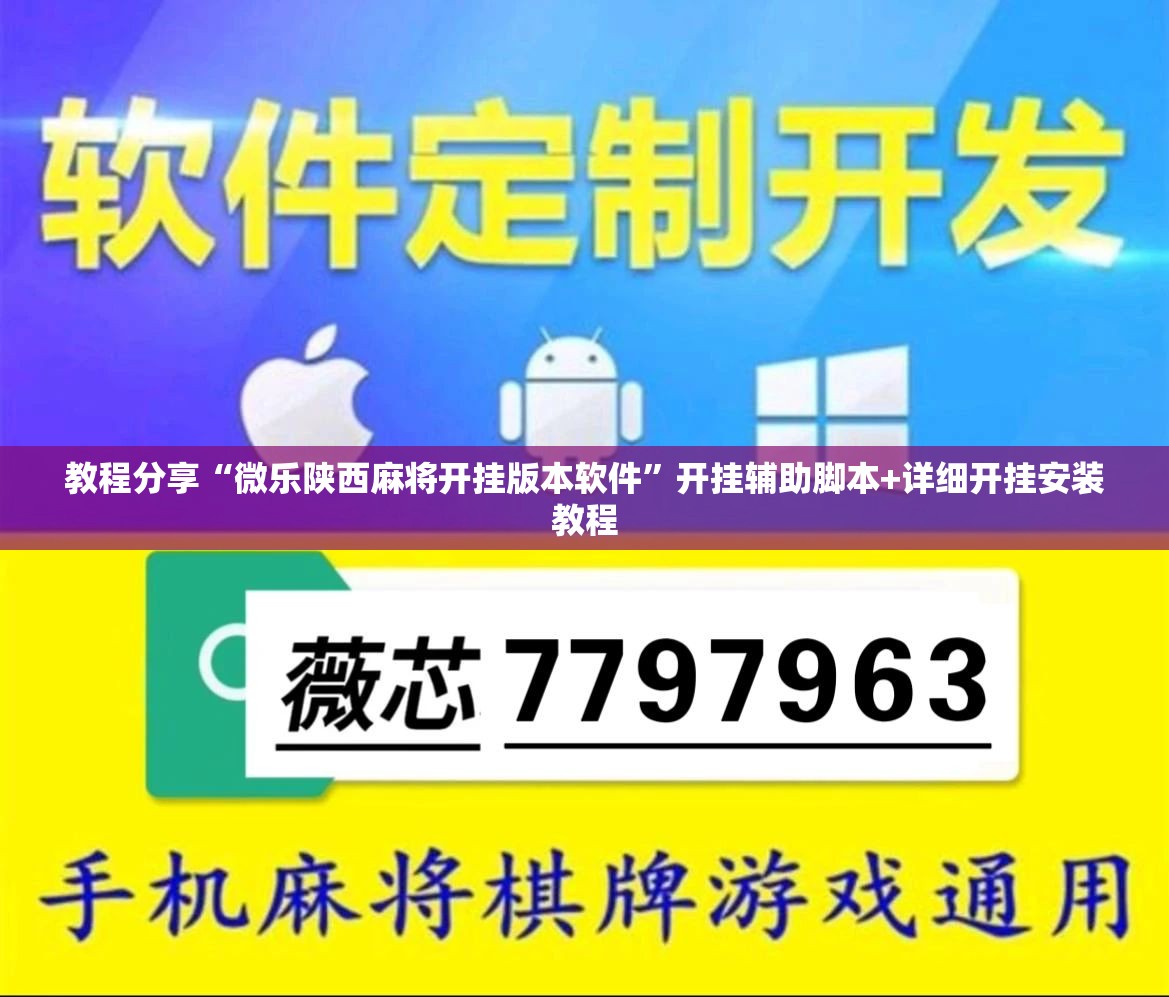 教程分享“微乐陕西麻将开挂版本软件	”开挂辅助脚本+详细开挂安装教程