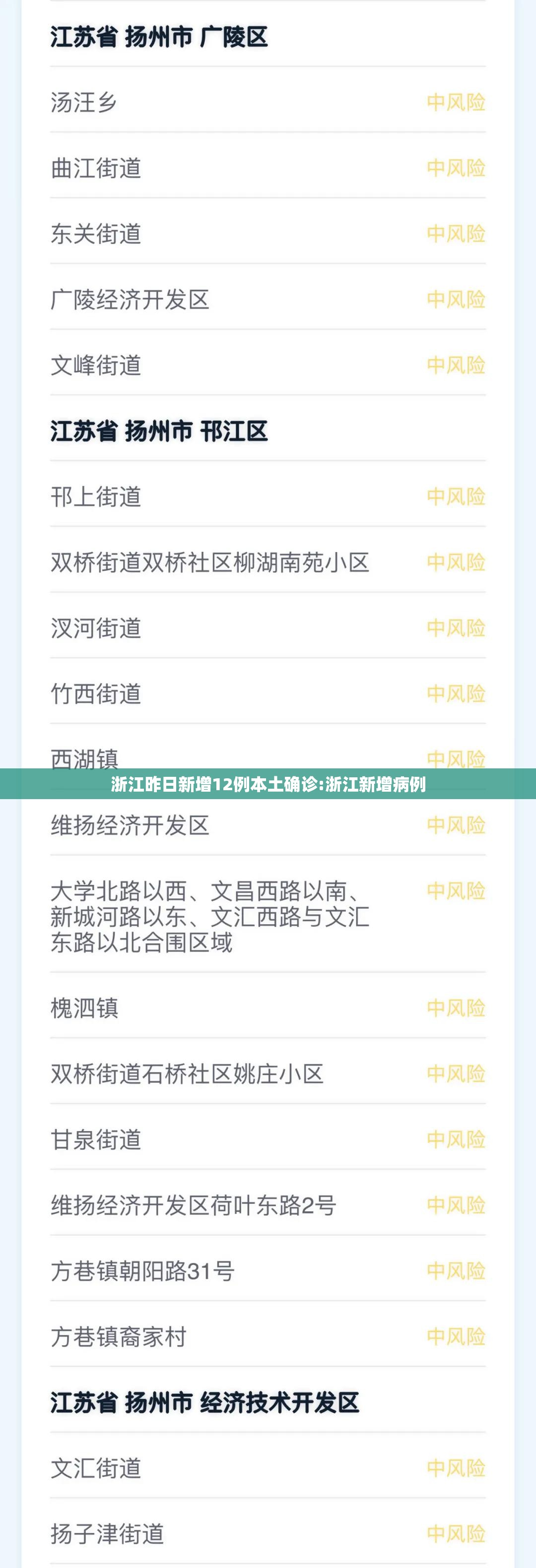 浙江昨日新增12例本土确诊:浙江新增病例 浙江昨日新增12例本土确诊:浙江新增病例