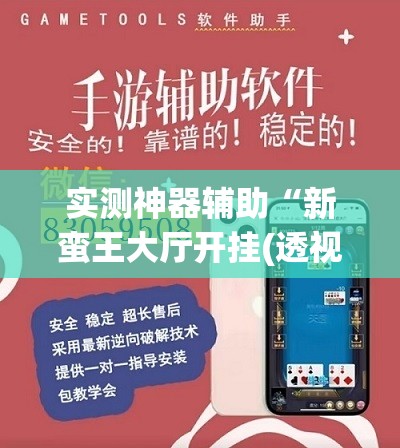 实测神器辅助“新蛮王大厅开挂(透视)	”开挂辅助脚本+详细开挂安装教程