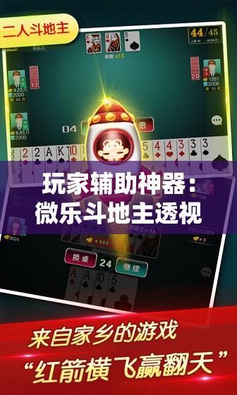 玩家辅助神器：微乐斗地主透视软件免费下载”其实确实有挂