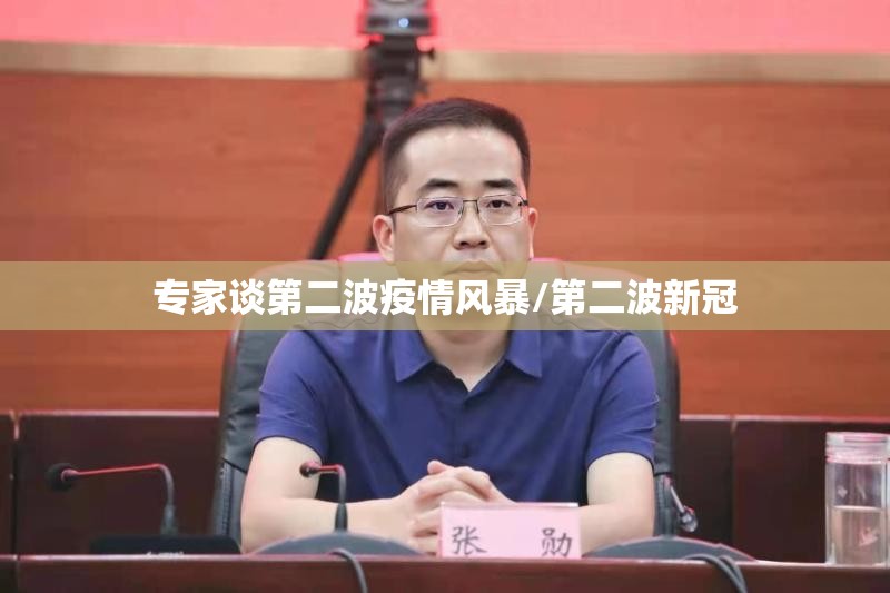 专家谈第二波疫情风暴/第二波新冠