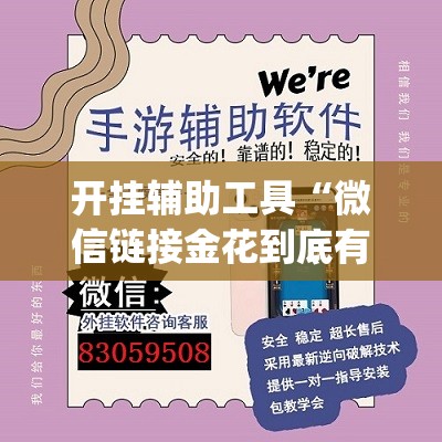 开挂辅助工具“微信链接金花到底有没有挂”开挂(透视)辅助神器