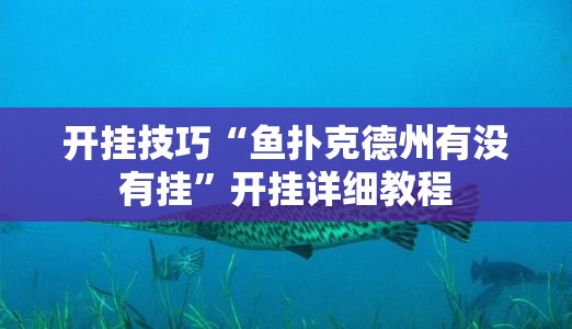 开挂技巧“鱼扑克德州有没有挂”开挂详细教程