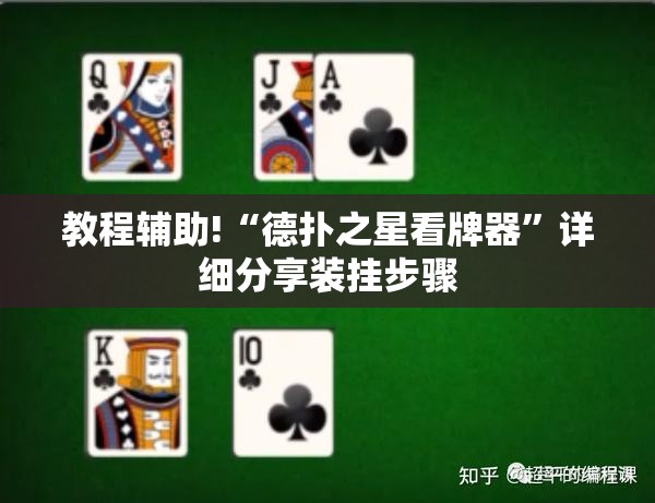 教程辅助!“德扑之星看牌器”详细分享装挂步骤