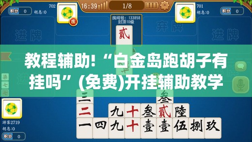 教程辅助!“白金岛跑胡子有挂吗”(免费)开挂辅助教学(最新辅助开挂教程)