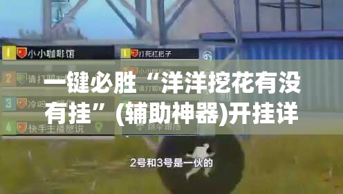 一键必胜“洋洋挖花有没有挂	”(辅助神器)开挂详细教程