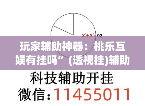 玩家辅助神器：桃乐互娱有挂吗	”(透视挂)辅助下载教程
