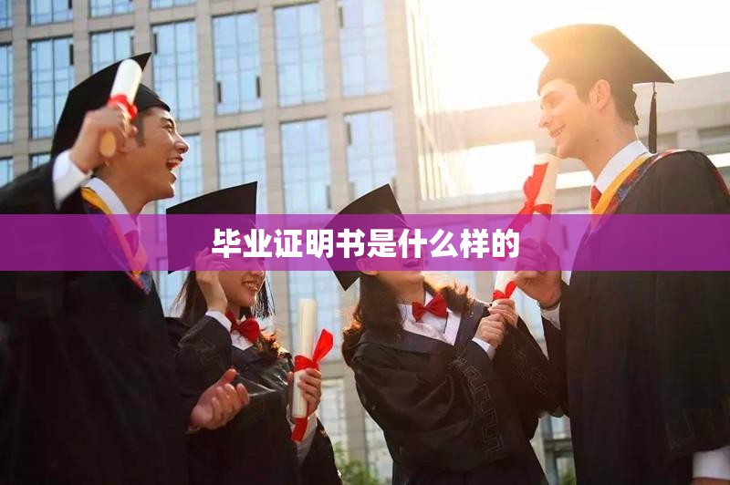 毕业证明书是什么样的/毕业证明的证明完整版 毕业证明书是什么样的/毕业证明的证明完整版