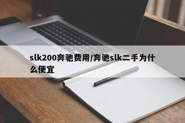 slk200奔驰费用/奔驰slk二手为什么便宜