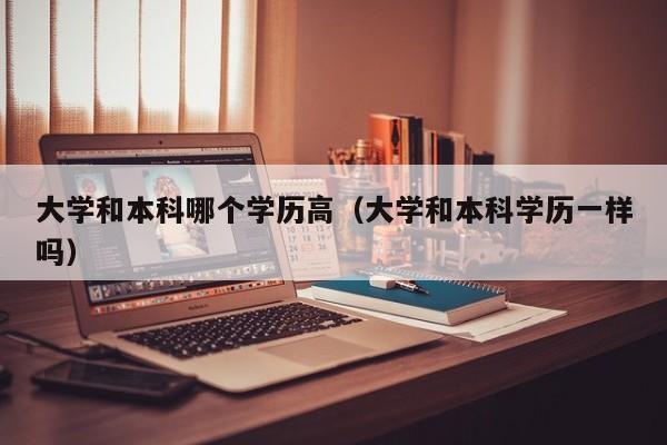 大学和本科哪个学历高(大学和本科学历一样吗)