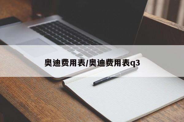 奥迪费用表/奥迪费用表q3